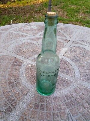 Antique Vintage Collector Soda Pop Bottle SCHONHOFEN Chicago Il | eBay