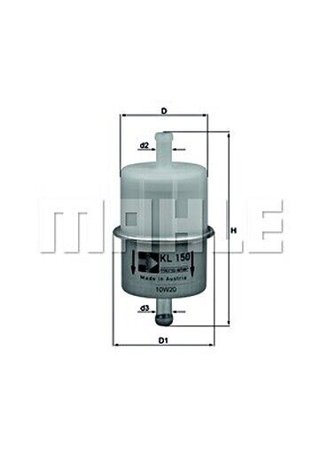 MAHLE Fuel Filter KL150OF