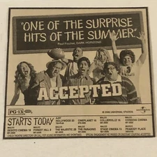 Accepted Vintage Print Ad Justin Long Blake Lively TPA21