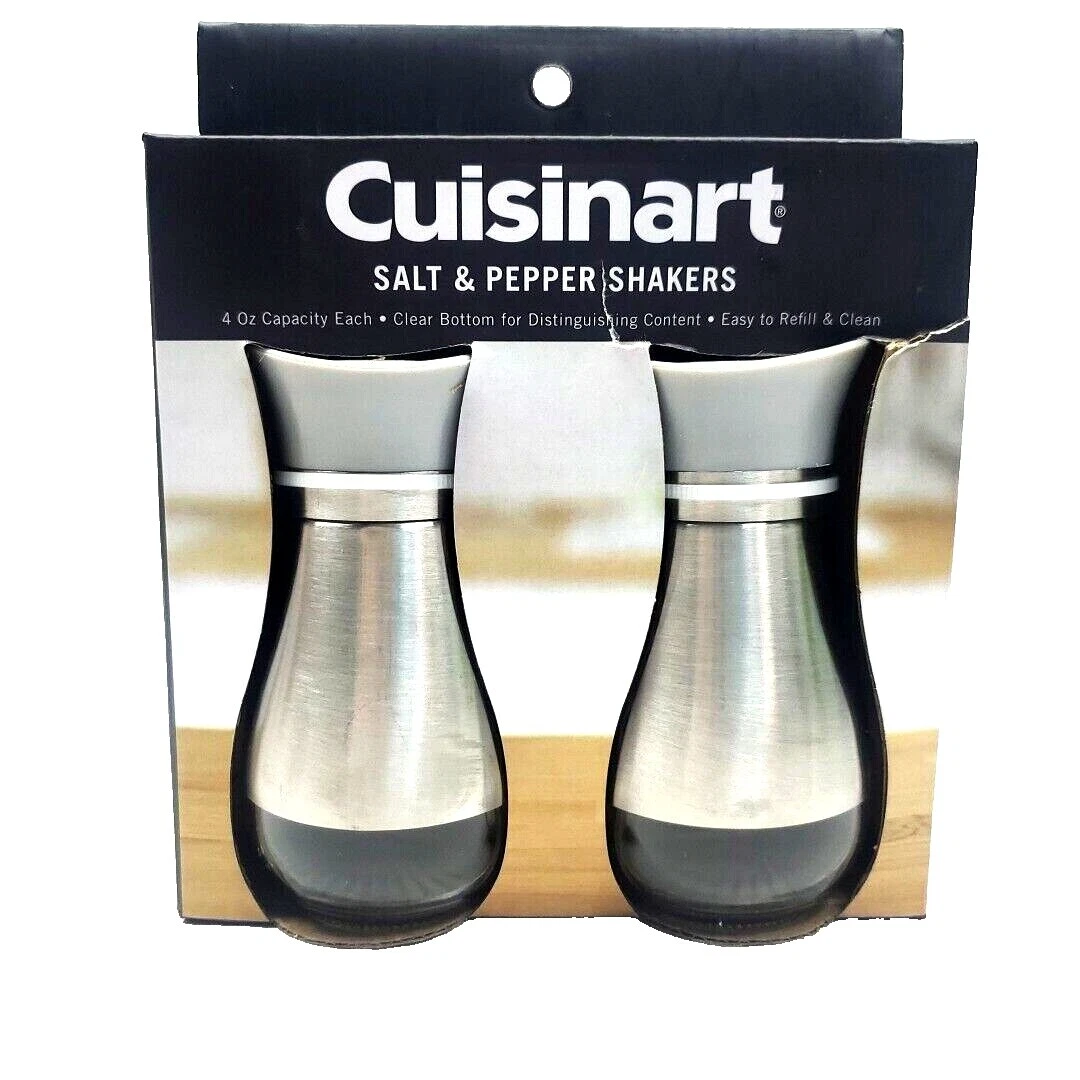 Cuisinart Stainless Steel Salt & Pepper Salts&Pepper Shakers