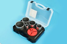 Hartmetall-Bohrkronen N Fliesenlochschneider new 7 tlg Bohrer Lochschneider