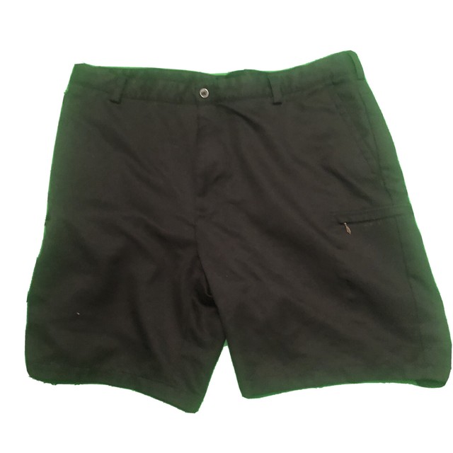 IZOD Golf Shorts Casual Shorts Black Mens Sz 42 100 Polyester/Zip