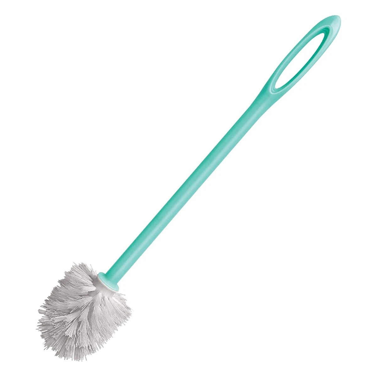 1pc Plastic Toilet Cleaning Brush, Modern Long Handle Wall Mounted