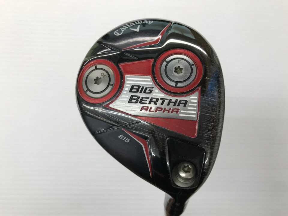 Callaway Big Bertha Alpha 815 Fairway Wood Fw 18 Flex 24.5 Inch Rank