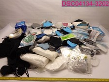 QTY 670; Face Mask Mixed Lot, Variety, Colors  Sizes  Styles.