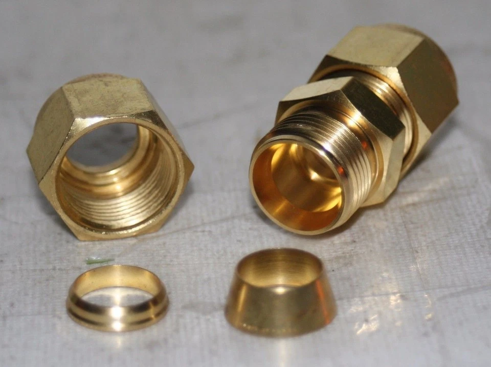 1/2" Tube-Fitting Brass Union Ham-Let Let-Lok 762LB1/2 - Image 2 of 4