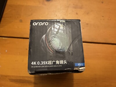 4K 0.39X Super Wide Angle Lens