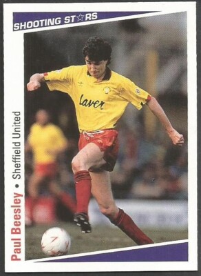 SHOOTING STARS - 1991-92 - #251 - SHEFFIELD UNITED - PAUL BEESLEY