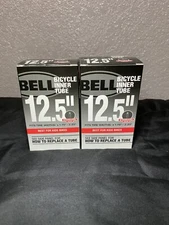Bell Standard Valve 12.5” X 1.75-2.25” Bicycle Inner Tubes For Kids (2pack)