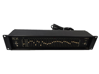 Ross R31M 31 Band Graphic Equalizer Eq Vintage Rack Mount WORKS
