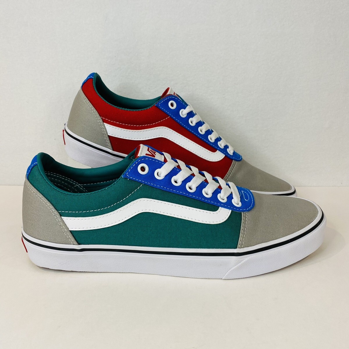 VANS Ward Lo Sneakers OLD SKOOL Primary Color Mens 11 US Red VANS Ward Lo Sneakers OLD SKOOL Primary Color Mens 11 US Red