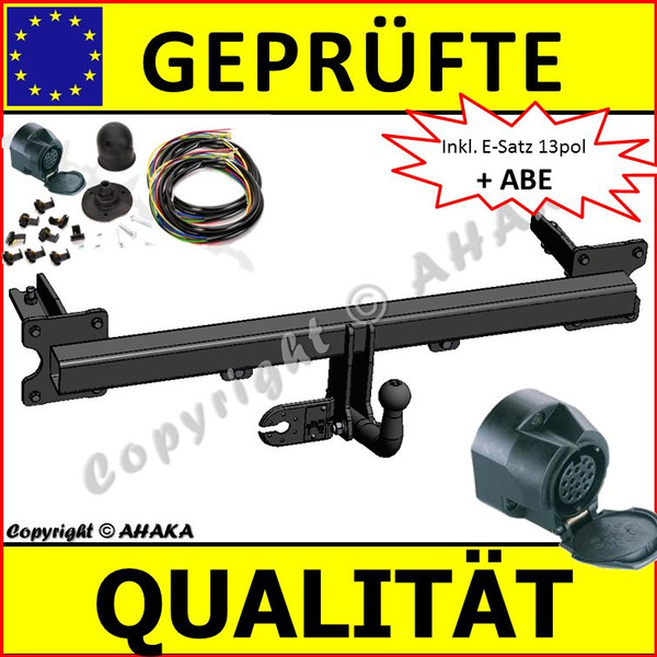 AHK Elektrosatz E-Satz ES13 FüR KIA Carnival 00–06 AnhäNgevorrichtung NEU ES-13-image