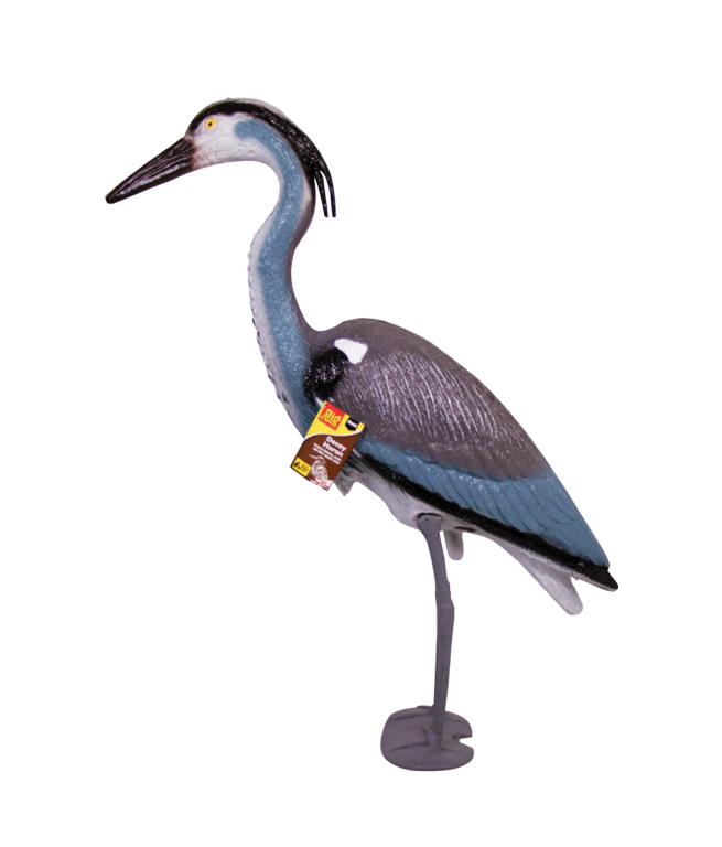 The Big Cheese STV Heron Repel Deter Decoy Bird Ponds Fisheries Aquatic Garden