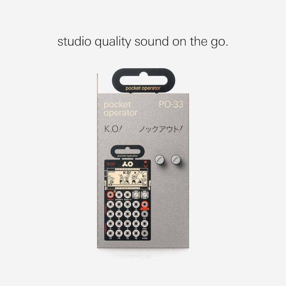 Teenage Engineering PO-33 KO Pocket Operator Micro Sampler