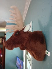 Adore 13" Yukon The Moose Plush Stuffed Animal Walltoy Wall Mount