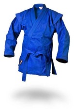 Ju-Sports Sambo Jacke - Kurtka - blau inkl. G&uuml;rtel, Sambojacke mit Gurt