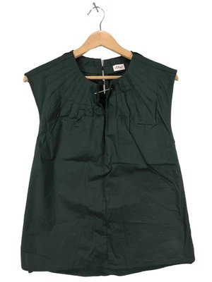 S.OLIVER Blouse à enfiler Dames Blouse T EU 34 vert élégant - Photo 1/4