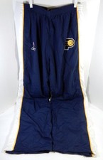 2000s Indiana Pacers Game Issued Blue Tear Away Training Pants 42 712338S