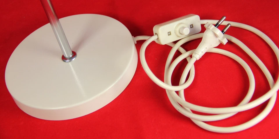 DDR Schreibtischlampe Lampe Leuchte Vintage 70er 80s Design Narva Chrom 4411 VEB - Bild 4 von 4