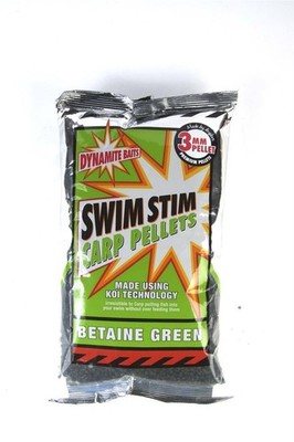 Dynamite Baits Swim Stim Betaine Green 8mm 900g Pellets Feederpellets Karpfen