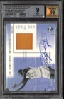 Michael Jordan 2001 UD Ovation UNC Game Used Floor Autograph #21/23 BG 9 10 AUTO