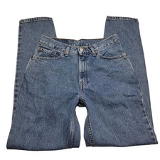 Levis 512 Slim Fit Tapered Leg Jeans Blue High Rise Vintage 9M 512-0217
