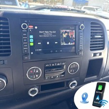 7'' For GMC Yukon Chevy Silverado Sierra Car Radio Stereo Carplay GPS NAVI 64G