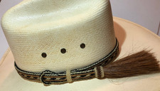 Horsehair 5/8" Hat Band-Single Side Tassel