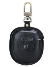 Leather Protective case for Bose QuietComfort Earbuds II 2022 / Blcak