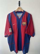 Maglia Home Nike originale, autentica Barcellona 2002/2003