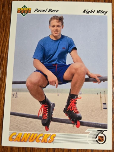 1991-92 Upper Deck Pavel Bure #54 Vancouver Canucks Mint HOF