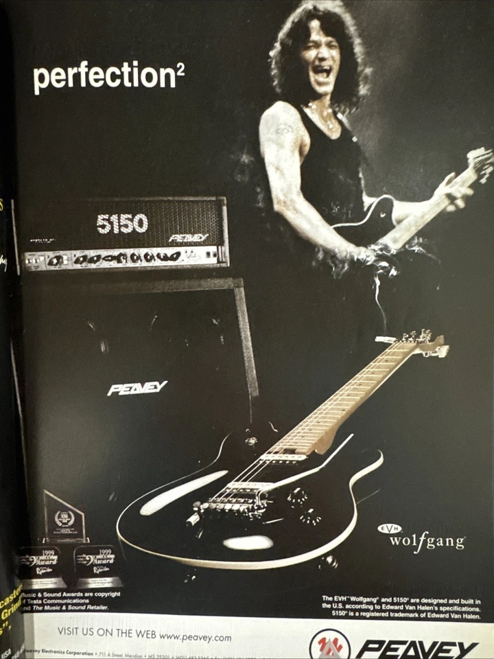 Guitar World Magazine August 1999 Limp Bizkit In 3D W/ Glasses & Poster Foto 3 de 4