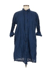 Uniqlo Women Blue Casual Dress M