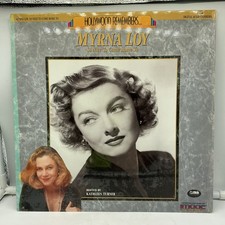 "Myrna Loy: So Nice to Come Home To" Hollywood Remembers Laserdisc - FREE SHIP