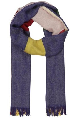 Johnstons of Elgin Schal Herren Tuch Strickschal Wolle Mehrfarbig #1h0lt47