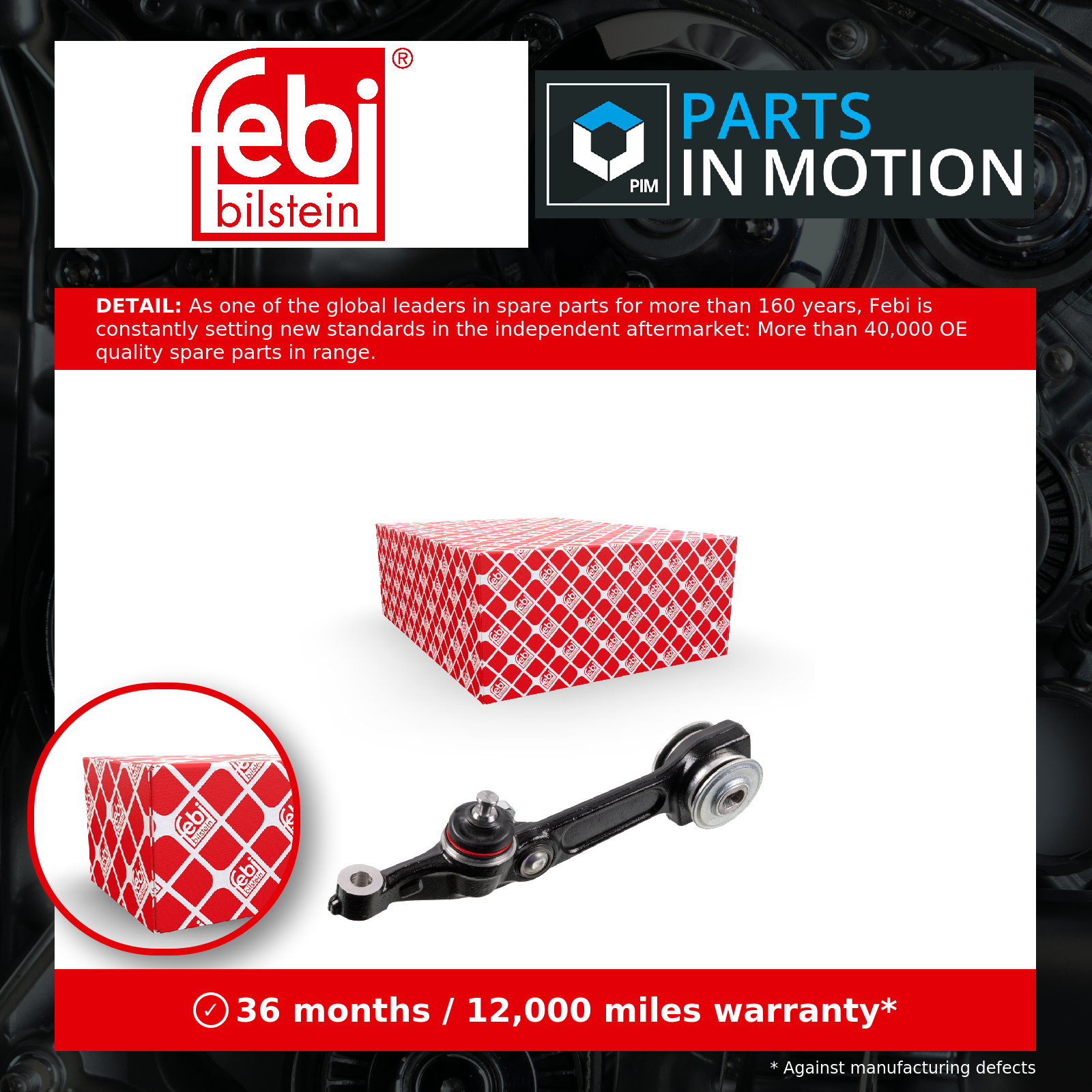 ✅Fits FEBI 30255 CONTROL ARM ⭐UK Seller⭐ - Image 4