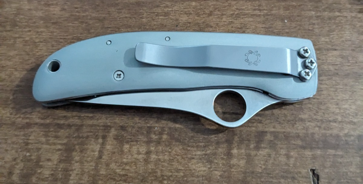 Rare Spyderco Peter Herbst C53P ATS-55 Steel Discontinued