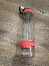 Contigo Autospout Straw Ashland Water Bottle W/Infuser Jaded 26oz.