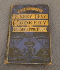 MRS BEETON'S EVERY DAY COOKERY AND HOUSEKEEPING BOOK - WARD, LOCK &Co CO. - H/B