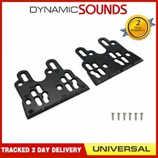 For Double Din Car Fascia, InCarTec 50-673 Universal Side Fixing Brackets