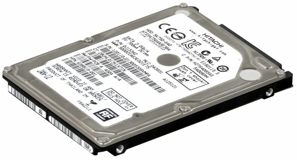 Hard Drive HGST Travelstar 7K750 640GB 5400RPM 8MB SATA II
