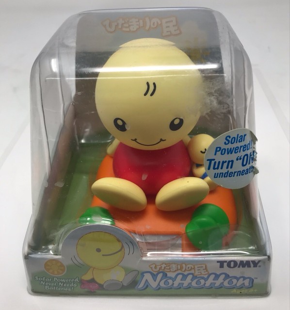 TOMY Nohohon Solar Powered Yellow Blue Boy Figure 4214 2003 for sale