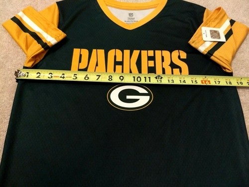 Green Bay Packers Shirt Youth XL (16/18) Short Sleeve NWT - Picture 8 of 11