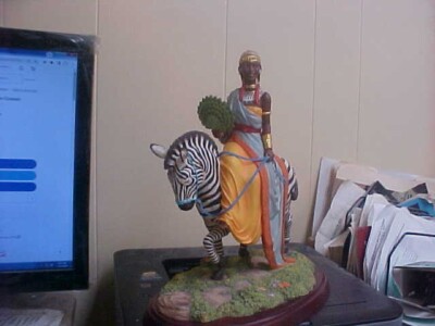 Thomas Blackshear Ebony Visions AFRICAN QUEEN Worn Box FREE SHIPPING