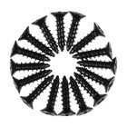 100PCS Wallboard Screw Flat Head Screws M4*16 Long Lasting Self-tapping