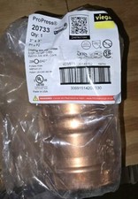 Viega Propress 20733 XL-C Copper 3" Coupling w/ Stop 