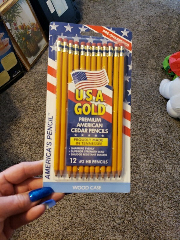 60 New America's Pencil Presharpened 2 HB Pencils Premium American
