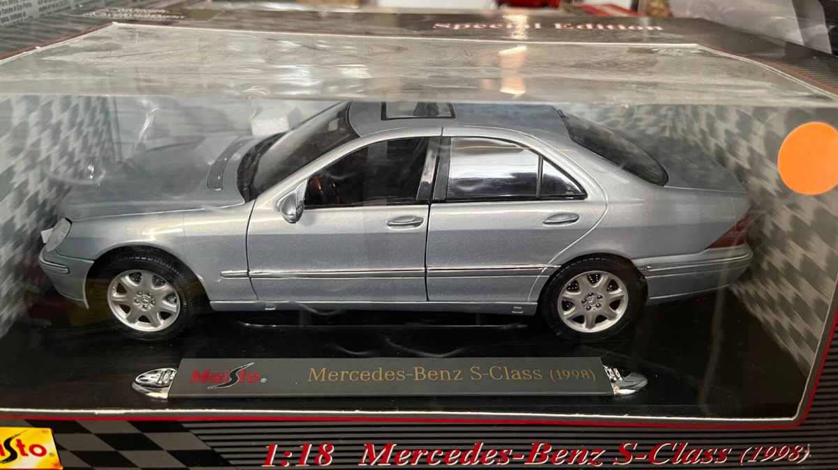 Maisto Mercedes-benz S-class 1 18 Scale Black for sale online | eBay