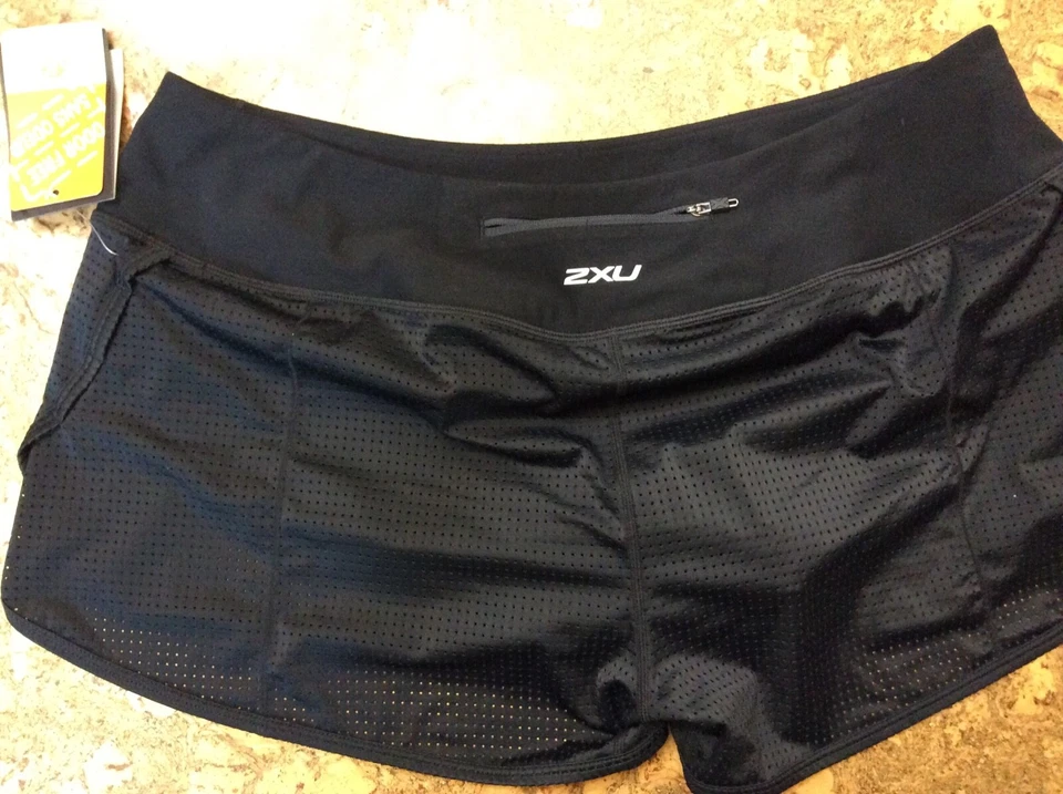 2XU Nuevo Con Etiquetas Pantalones Cortos Mujer’s Xvent Malla Refinar Estilo XL Foto 4 de 4