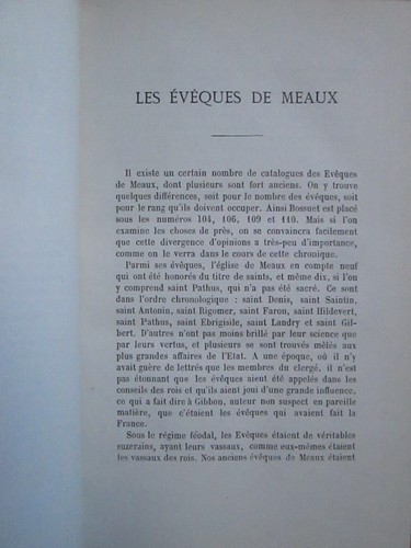 ALLOU : CHRONIQUE DES EVÊQUES DE MEAUX, 1875. - Picture 4 of 12